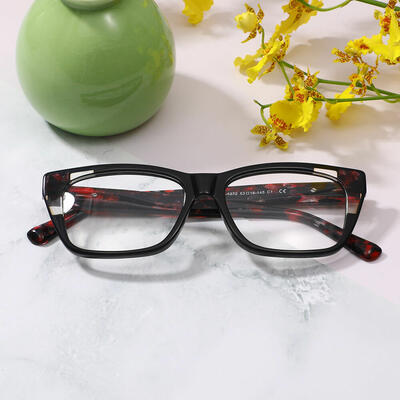Wenis Lunettes Cat Eye Noires