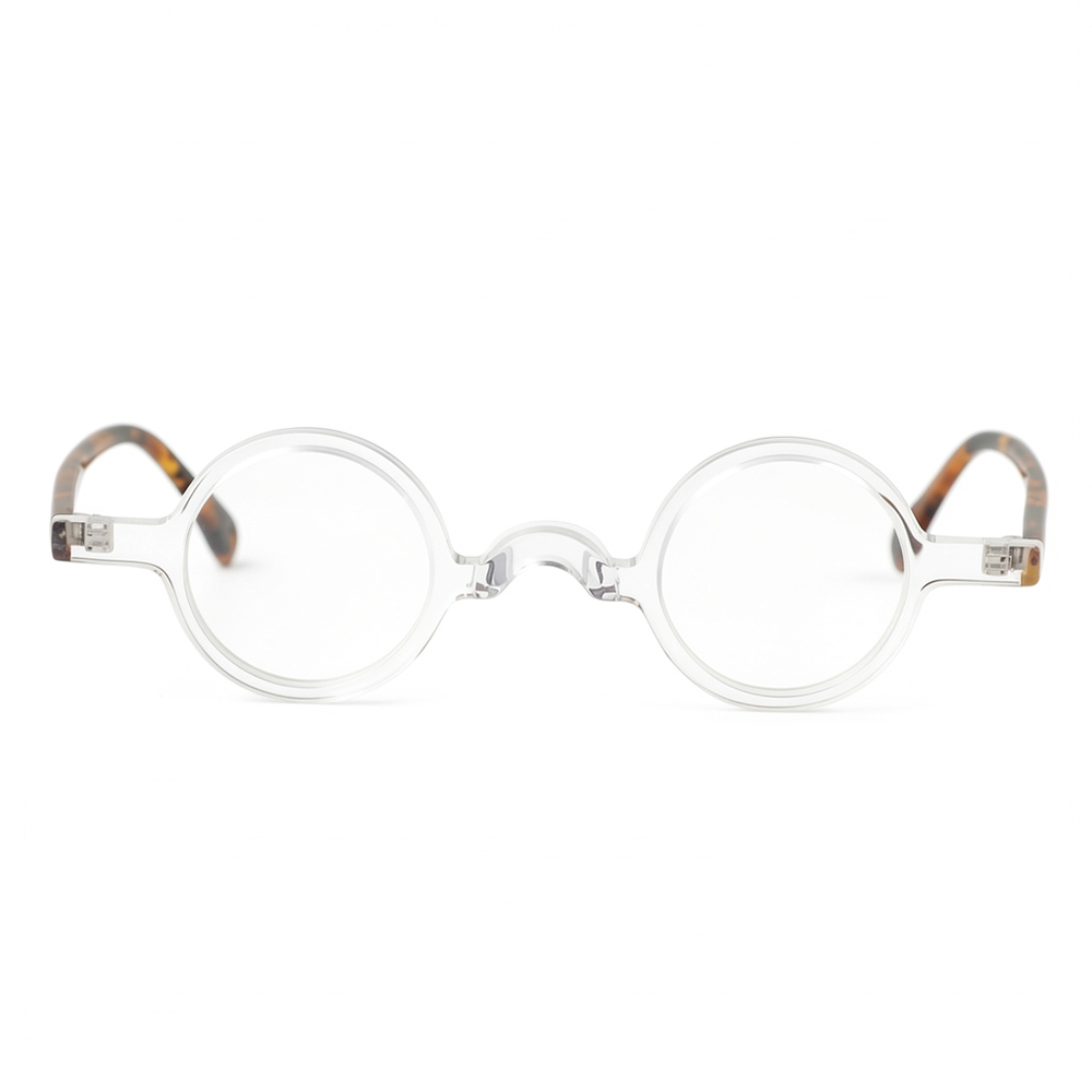 Barnes Transparente Runde Brille
