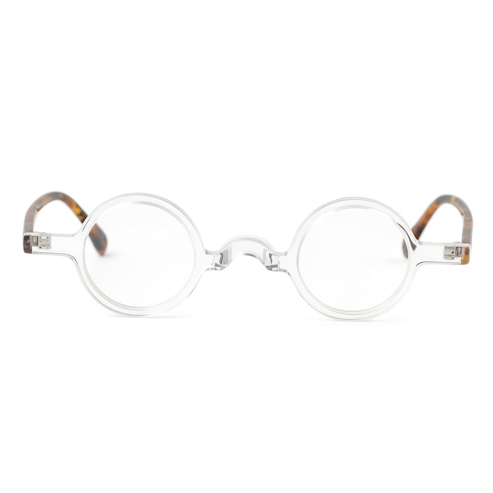 Barnes Transparente Runde Brille