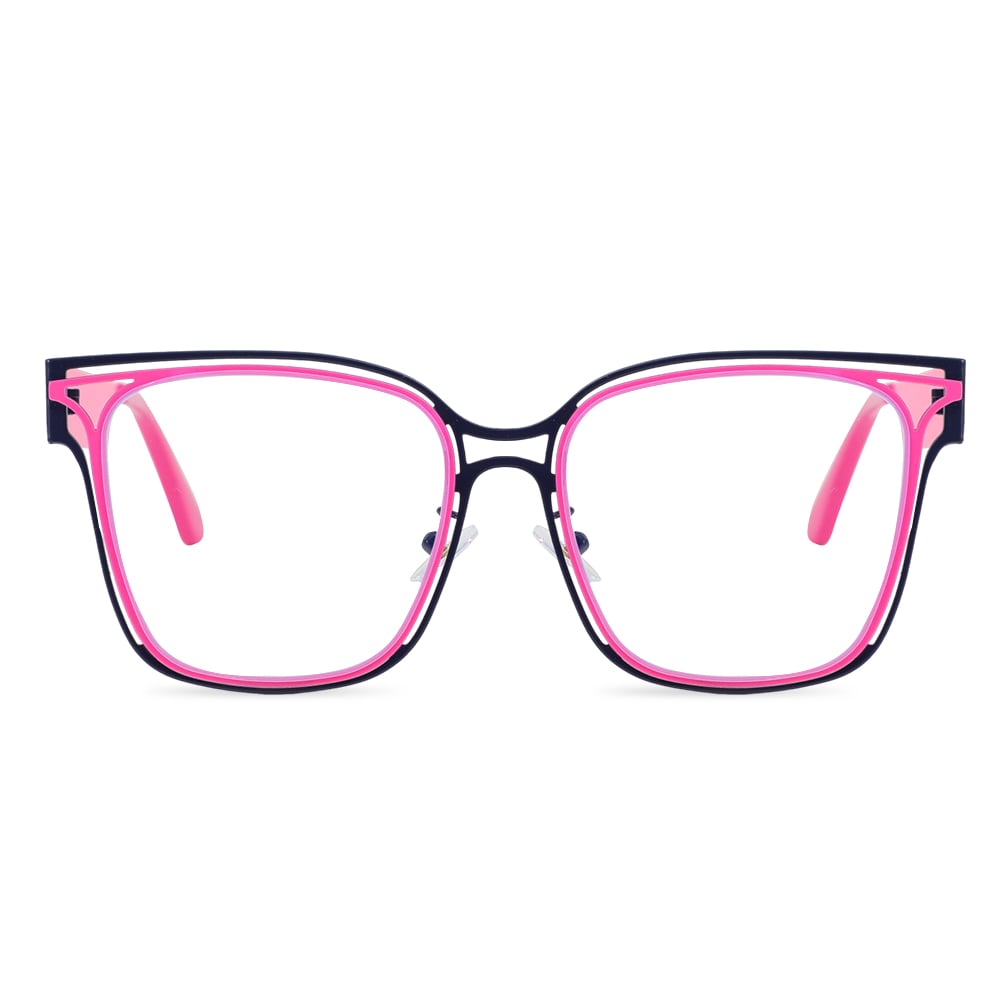 Joanne Pink Square Glasses