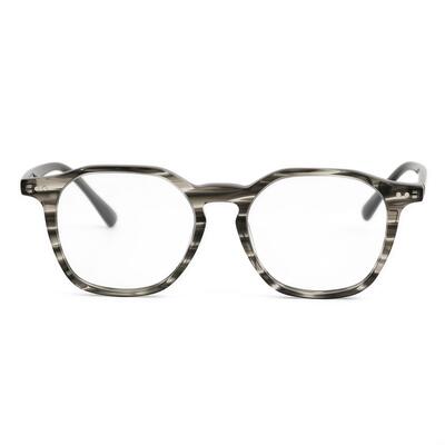 Evelyn Graue Quadratische Brille