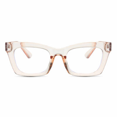 Ida Champagne Square Glasses