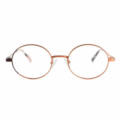 Robin Orange Round Glasses