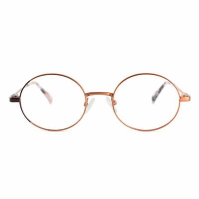 Robin Orange Round Glasses