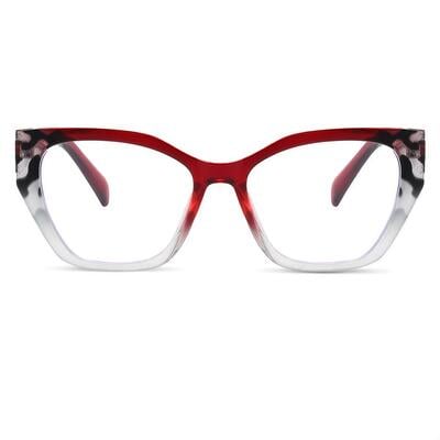 Kristin Lunettes Cat Eye Rouges