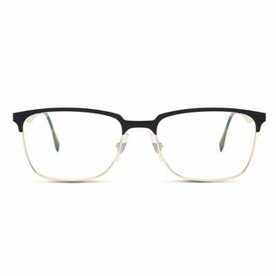 Auroee Black Browline Glasses