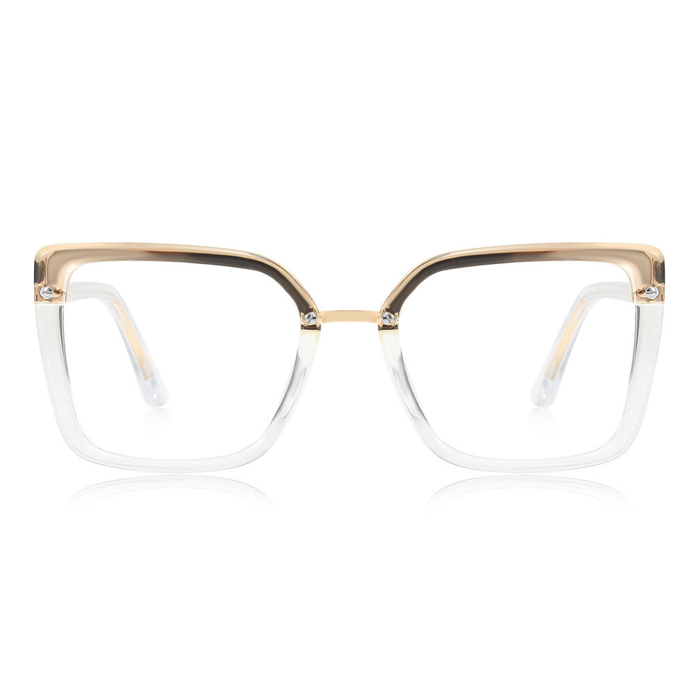 Walto Lunettes Carrées Transparentes