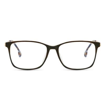 Charlotte Brown Rectangle Glasses