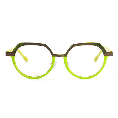 Jessi Green Round Glasses