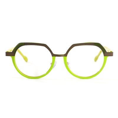 Jessi Green Round Glasses