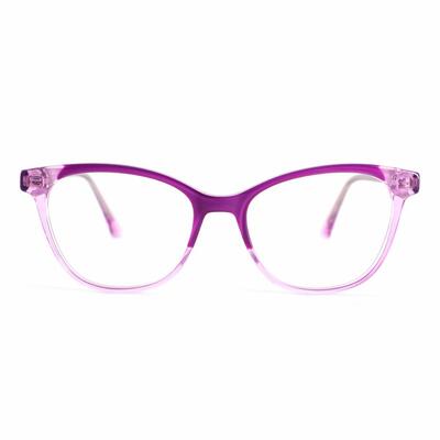 Doris Purple Cat Eye Glasses