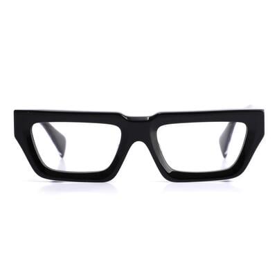 Evea Lunettes Rectangulaires Noires