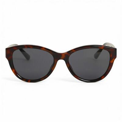 Ryan Lunettes de soleil Ovales Écaille