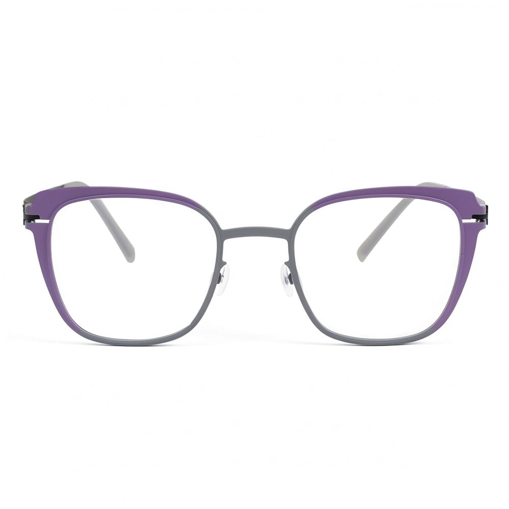 Alva Gray Cat Eye Glasses