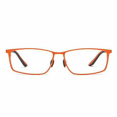 Katharine Lunettes Rectangulaires Orange