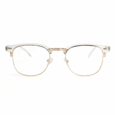 Noel Clear Browline Glasses