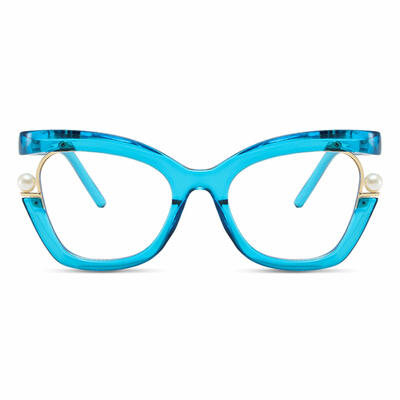Halona Blue Cat Eye Glasses