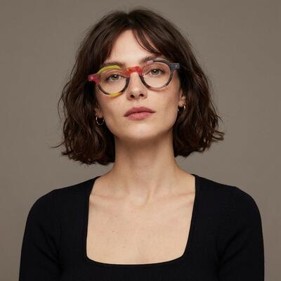 Juliet Black Round Glasses