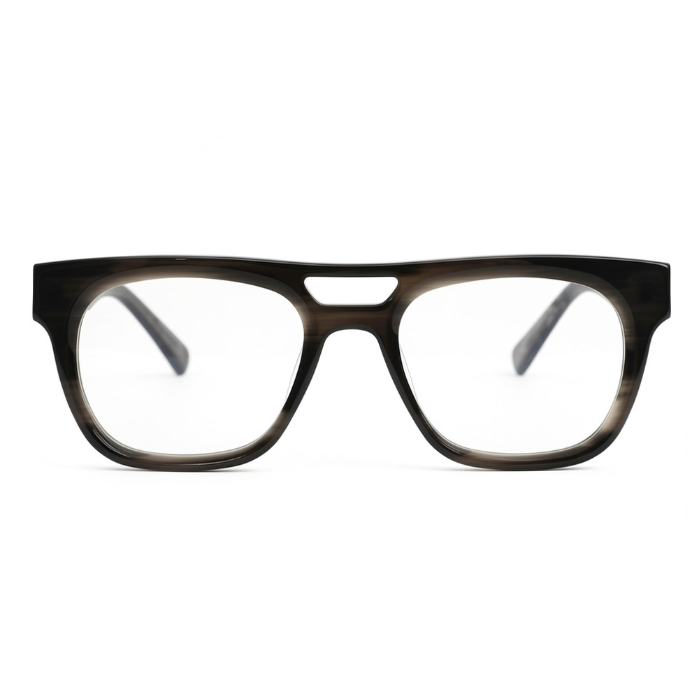 Simpson Gray Aviator Glasses