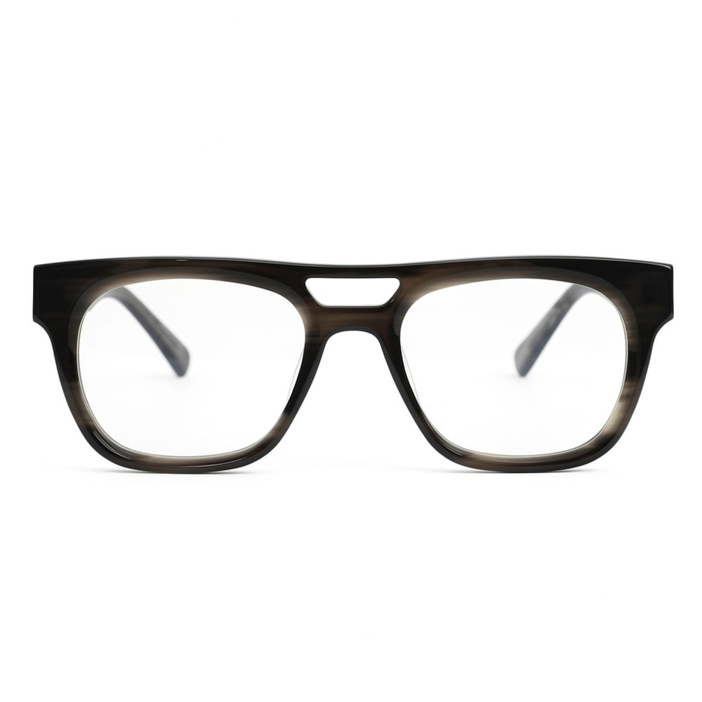 Simpson Gray Aviator Glasses