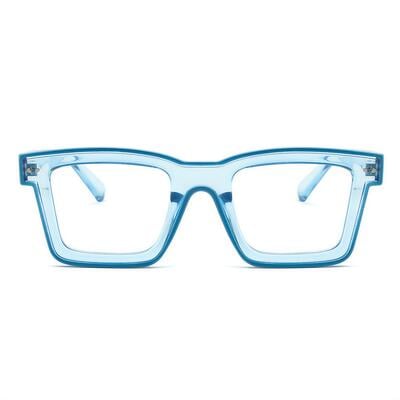 Bronte Blue Square Glasses