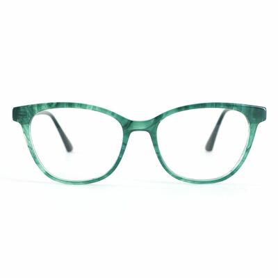 Doris Green Cat Eye Glasses
