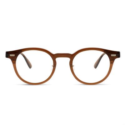 Regan Braune Runde Brille