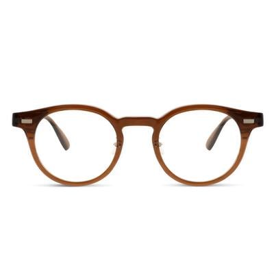 Regan Braune Runde Brille