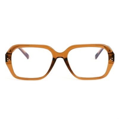 Aubrey Lunettes Carrées Marron