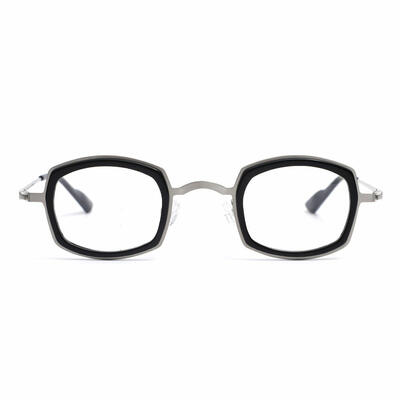 Kititie Black Geometric Glasses