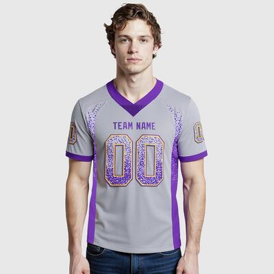 Pro-Style Mesh Football Jerseys – Custom Fonts & Colors Built for Serious Players