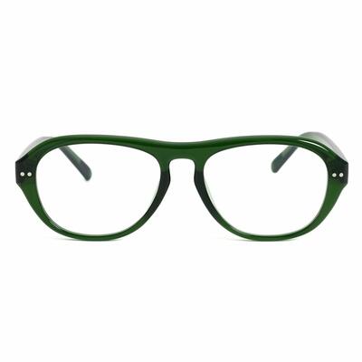 Eleanor Green Aviator Glasses
