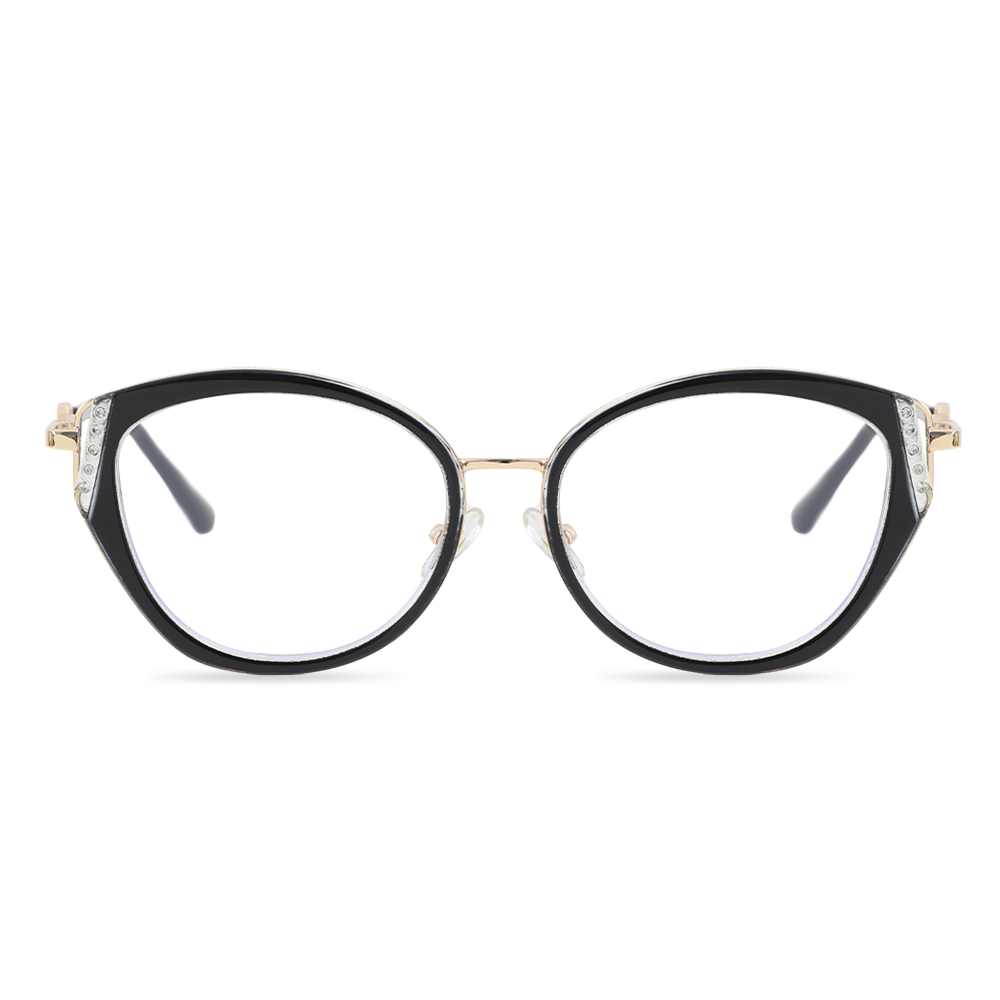 Beth Black Cat Eye Glasses
