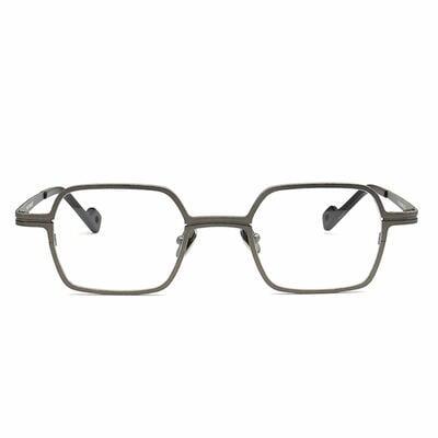 Puzzle Gray Geometric Glasses