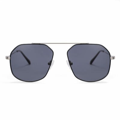 Taylor Silberne Pilot Sonnenbrille