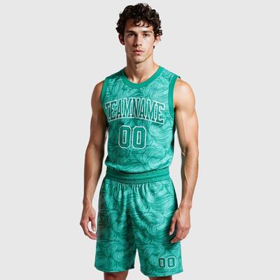 Slim-Fit Custom Round Neck Simple Suit Basketball Jersey - Soft Texture for All-Day Sports Comfort