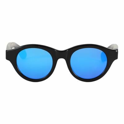 Yvette Lunettes de soleil Rondes Noires