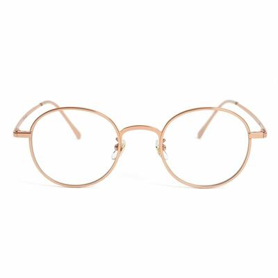 Hayden Gold Round Glasses