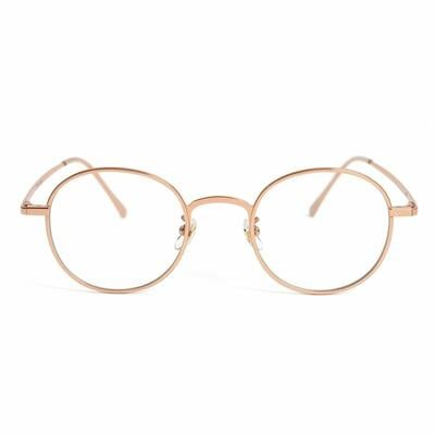 Hayden Gold Round Glasses