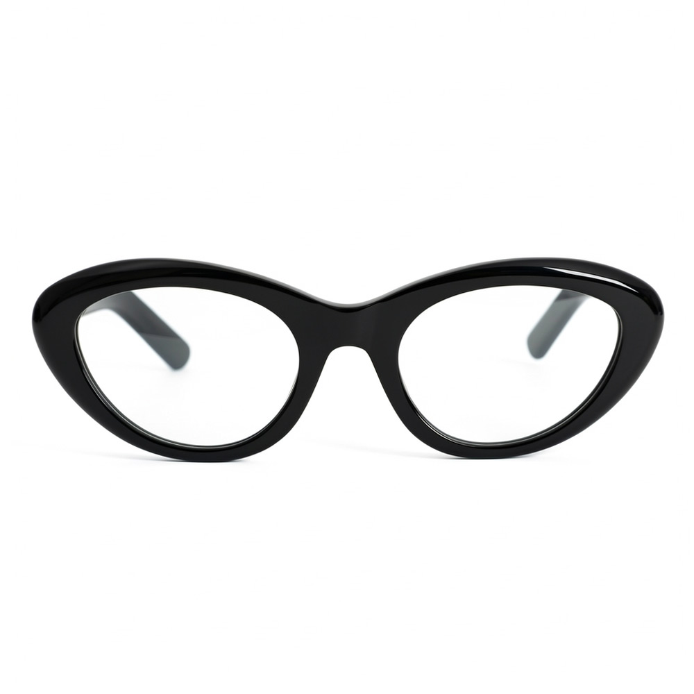 Wright Black Cat Eye Glasses