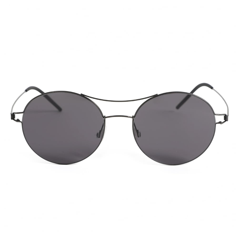 Veronica Black Aviator Sunglasses