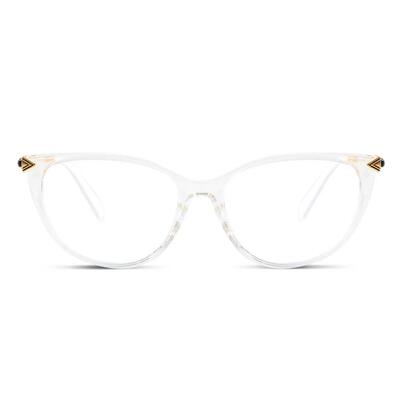 Bray Transparente Cat Eye Brille