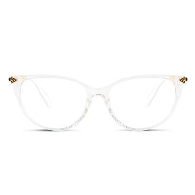 Bray Transparente Cat Eye Brille