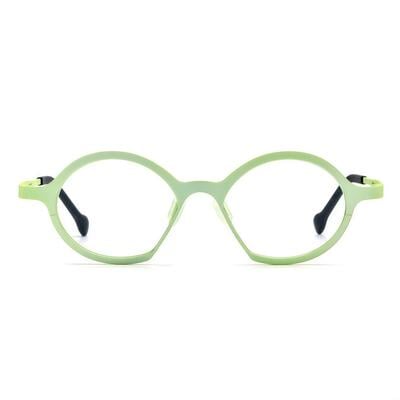 Noel Grüne Runde Brille