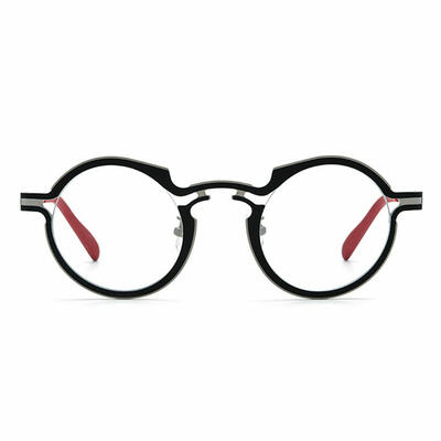 Macadam Black Round Glasses
