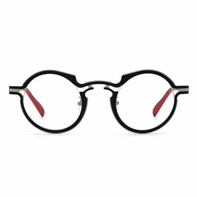Macadam Black Round Glasses