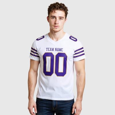 フットボール 名前 チーム名 番号 Tシャツ Vネック ジャージ スポーツウェア ユニフォーム 男女兼用 オーダーメイド