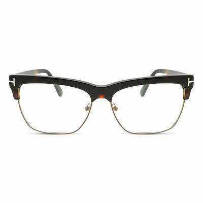 Theresqe Tortoise Browline Glasses