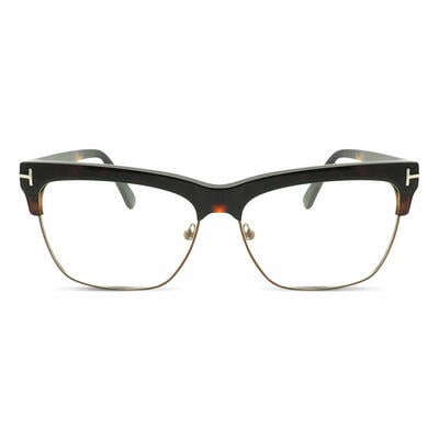 Theresqe Tortoise Browline Glasses