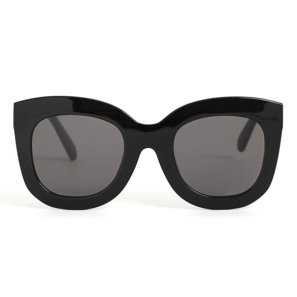 Naomi Black Square Sunglasses